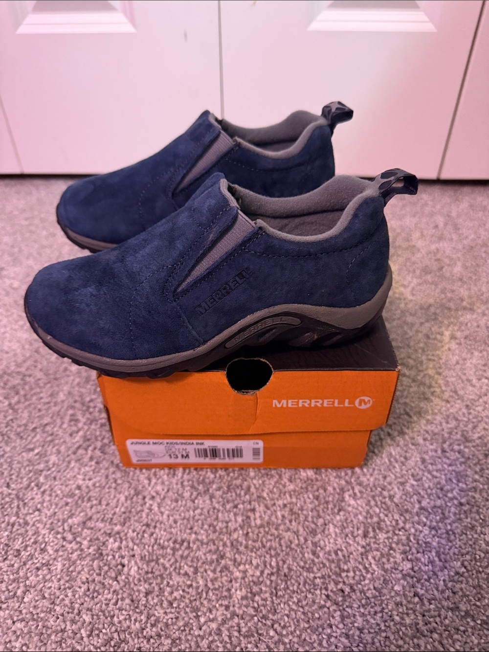 NIB Merrell Jungle Mix Kids/ India Ink Size 13 M